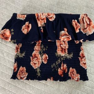 Floral Crop top